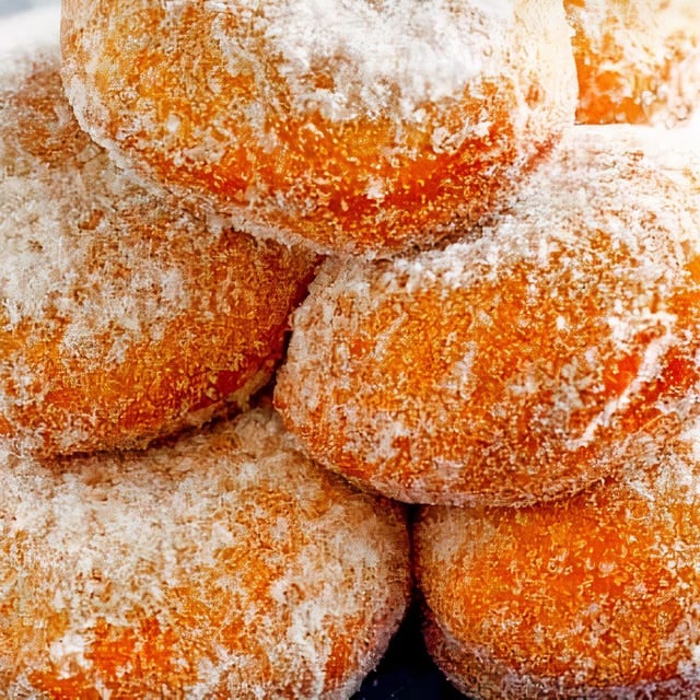 CHINESE SUGAR DONUTS.