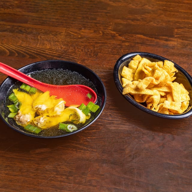 Wonton Soup.