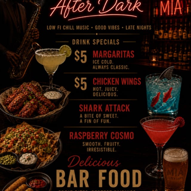 MIA AFTER DARK!!!! (The party keeps going at the BAR)