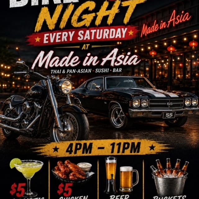BIKE/CAR NIGHT !!!, All enthusiasts welcome