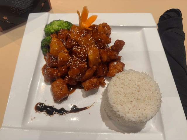 Orange Chicken.