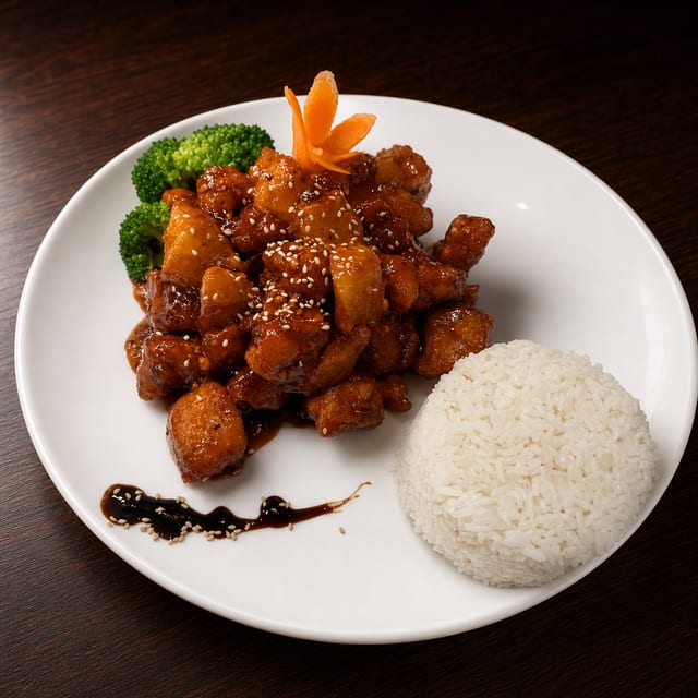 Orange Chicken.