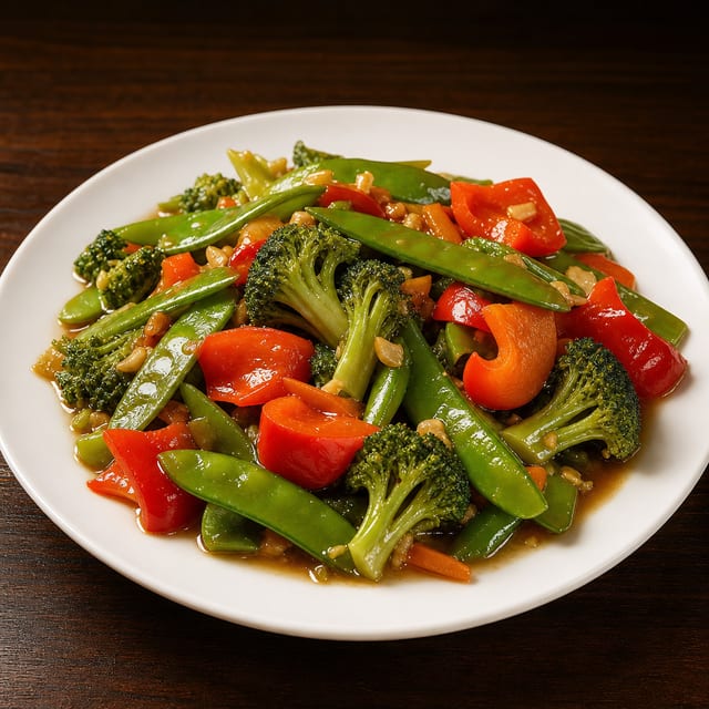 Vegetable & Garlic Sauce.