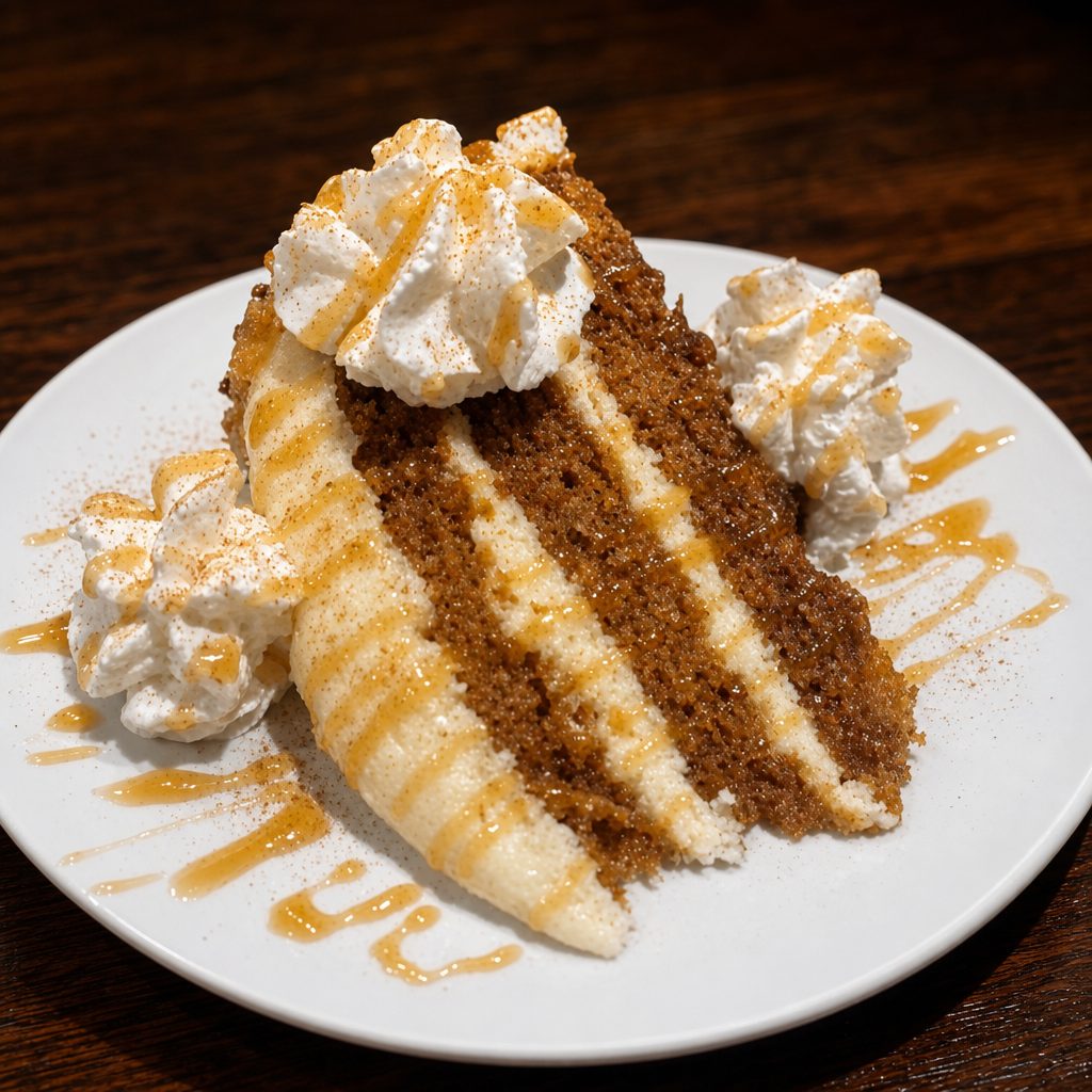 TRIPLE LAYER CARROT CAKE.