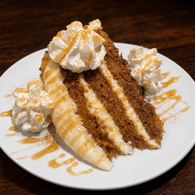 TRIPLE LAYER CARROT CAKE.
