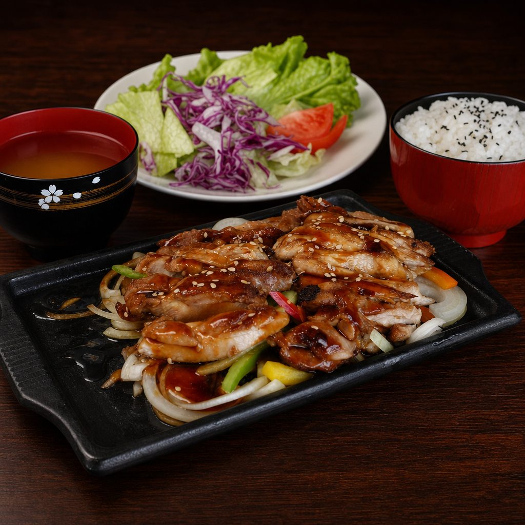 Teriyaki Hot Plate.