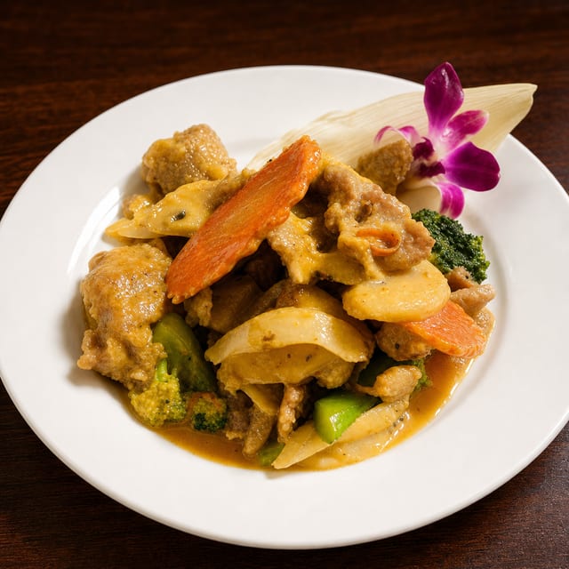 Pad Pak Curry.