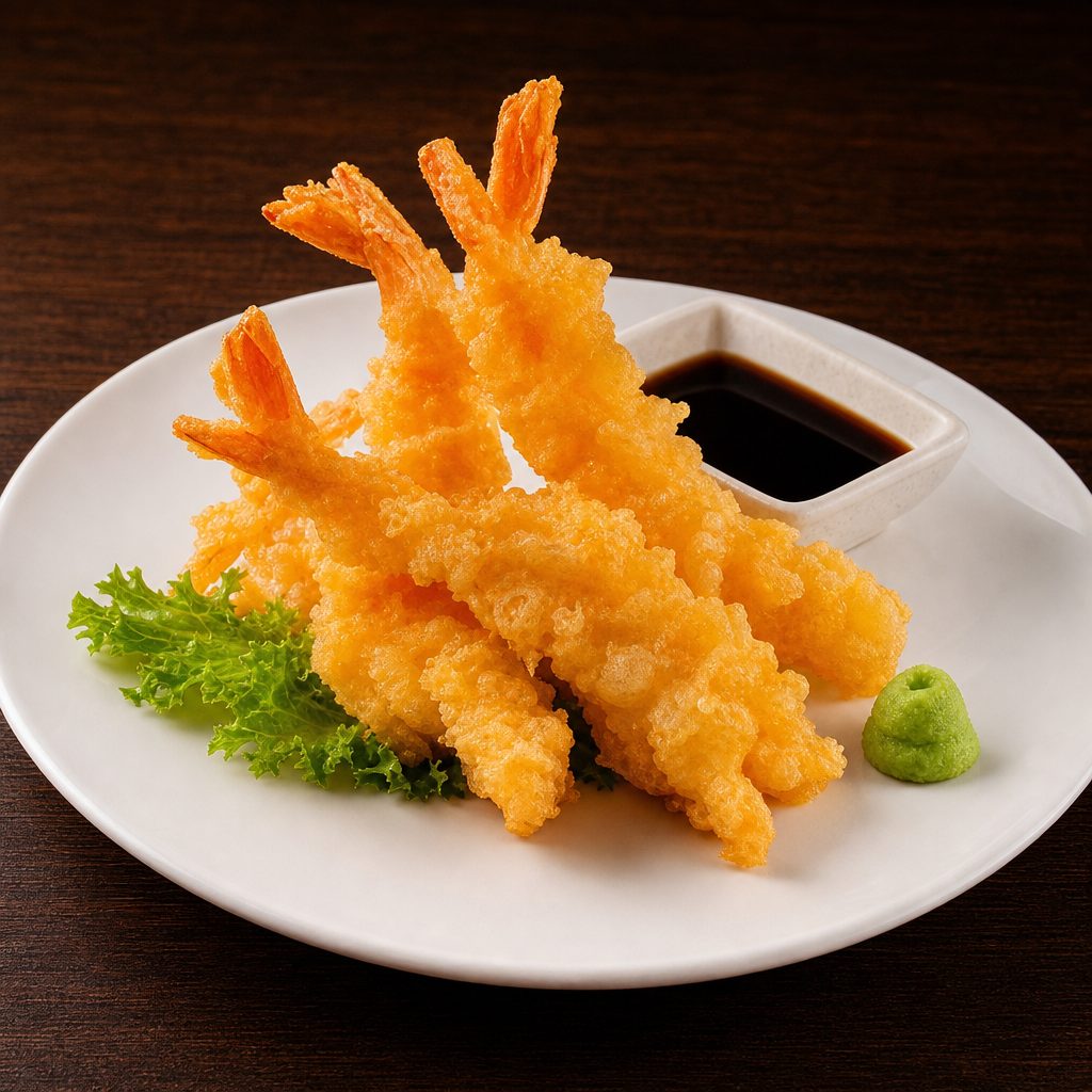 Shrimp Tempura (3 pcs).