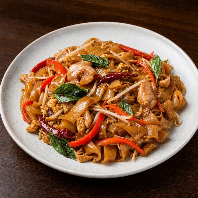 Drunken Noodles.