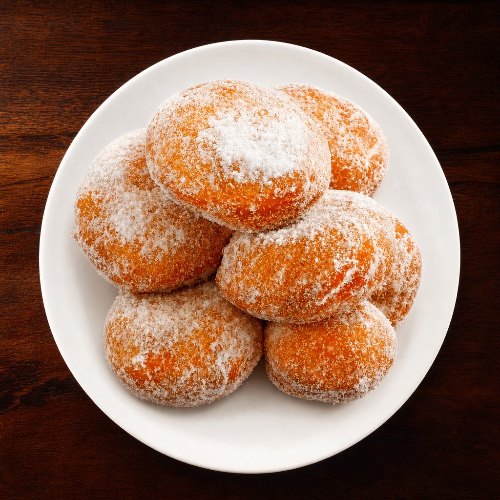 CHINESE SUGAR DONUTS.
